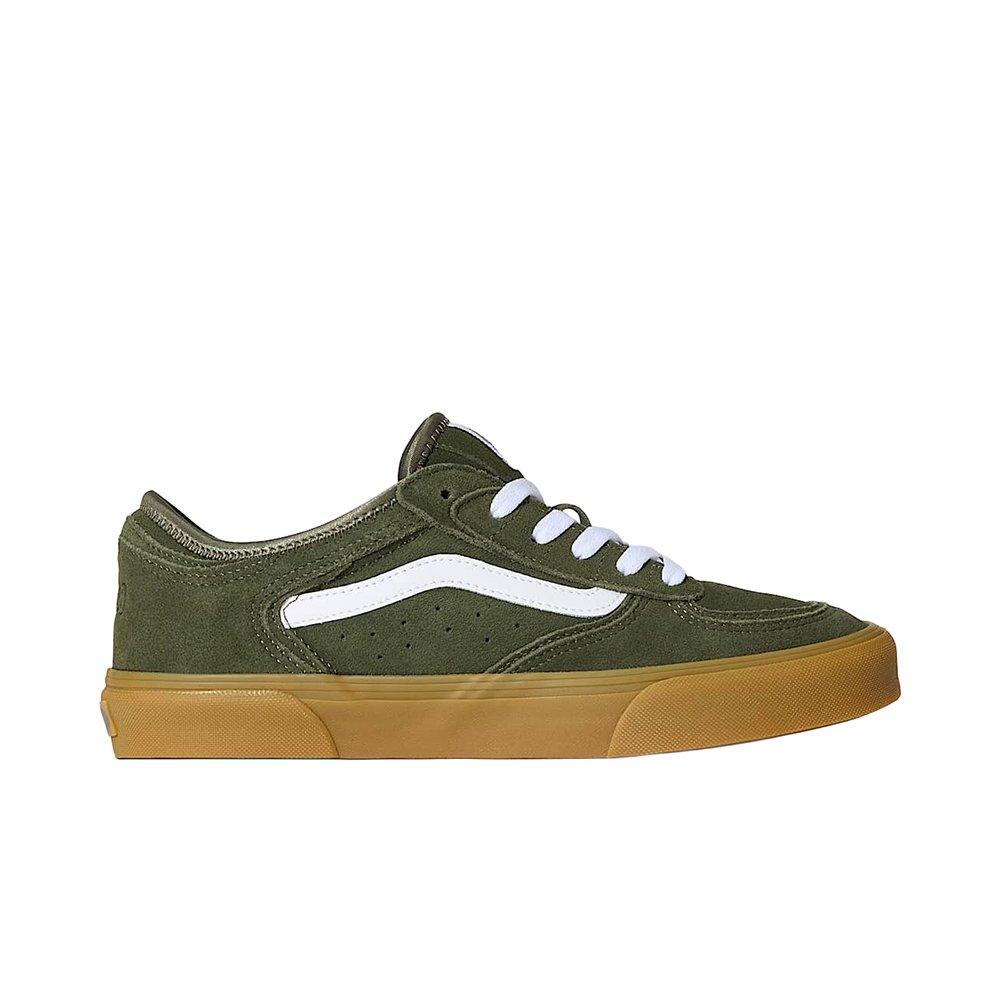 VANS Rowley Classic Green Leaf/Gum Men's Shoe | Hibbett